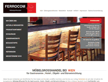 Tablet Screenshot of ferrocom.at